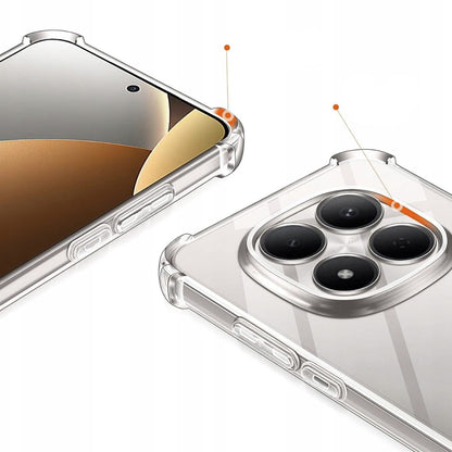 Funda para Xiaomi Poco M8 / Redmi Note 15 5G / Note 15 4G, Techsuit, Shockproof Clear, Transparente