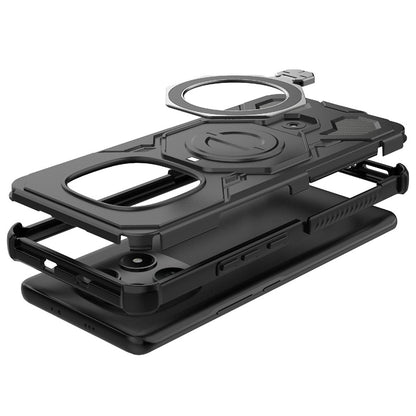 Case for Xiaomi Poco M8 / Redmi Note 15 5G, Techsuit, Carbon Shield Pro, White