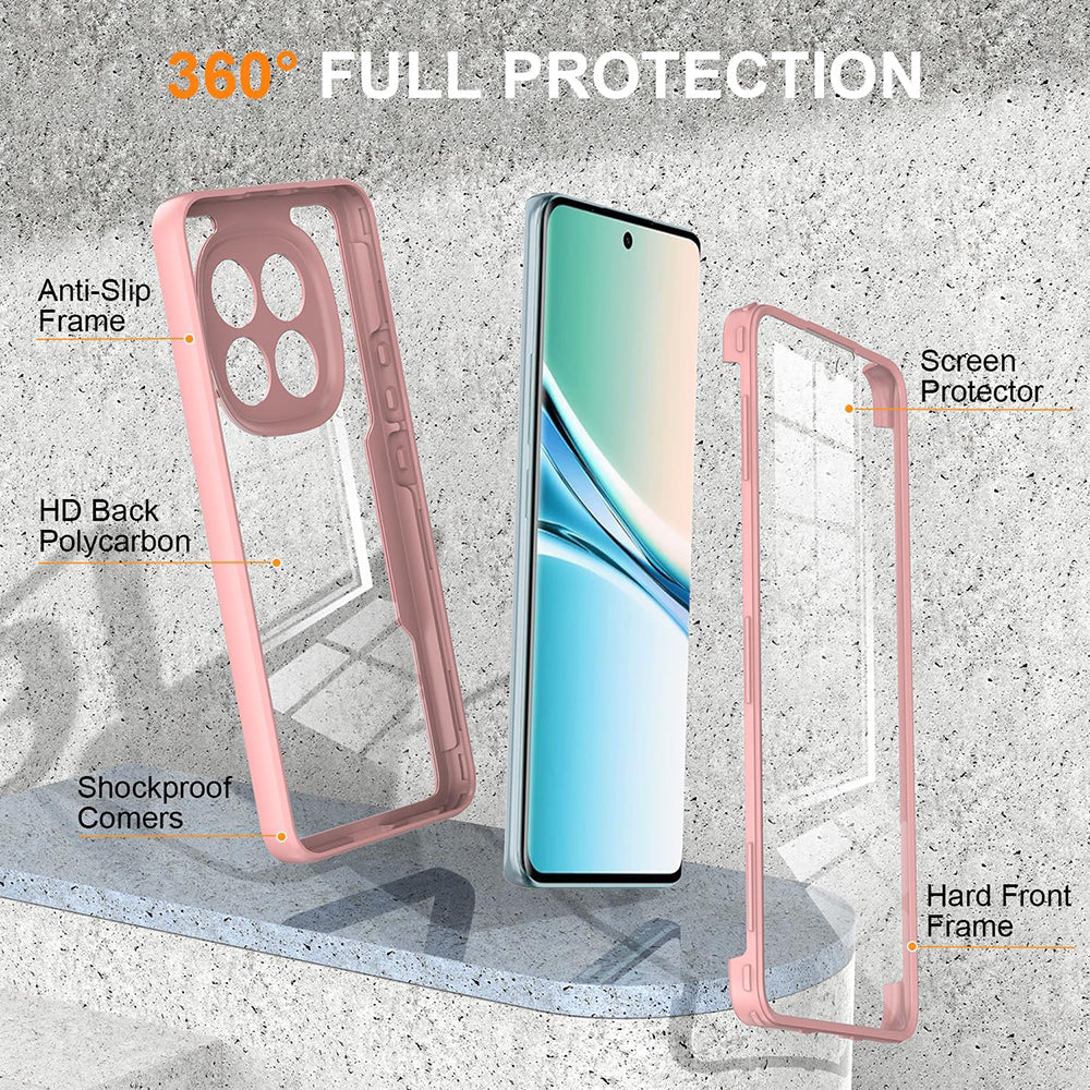 Funda para Xiaomi Poco M8 / Redmi Note 15 5G, Techsuit, ColorVerse 360, Rosa