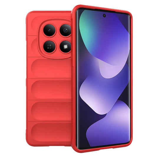 Funda para Xiaomi Poco M8 / Redmi Note 15 5G, Techsuit, Magic Shield, Roja