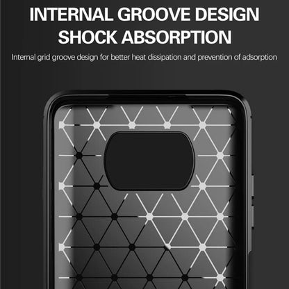 Funda para Xiaomi Poco X3 Pro / X3 NFC / X3, Techsuit, Carbono, Negra