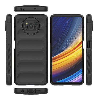 Funda para Xiaomi Poco X3 Pro / X3 NFC / X3, Techsuit, Magic Shield, Negra