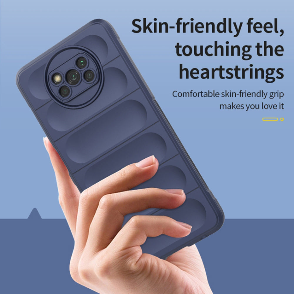 Funda para Xiaomi Poco X3 Pro / X3 NFC / X3, Techsuit, Magic Shield, Negra