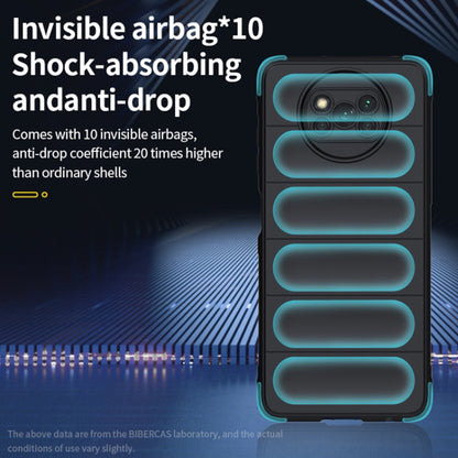 Funda para Xiaomi Poco X3 Pro / X3 NFC / X3, Techsuit, Magic Shield, Negra