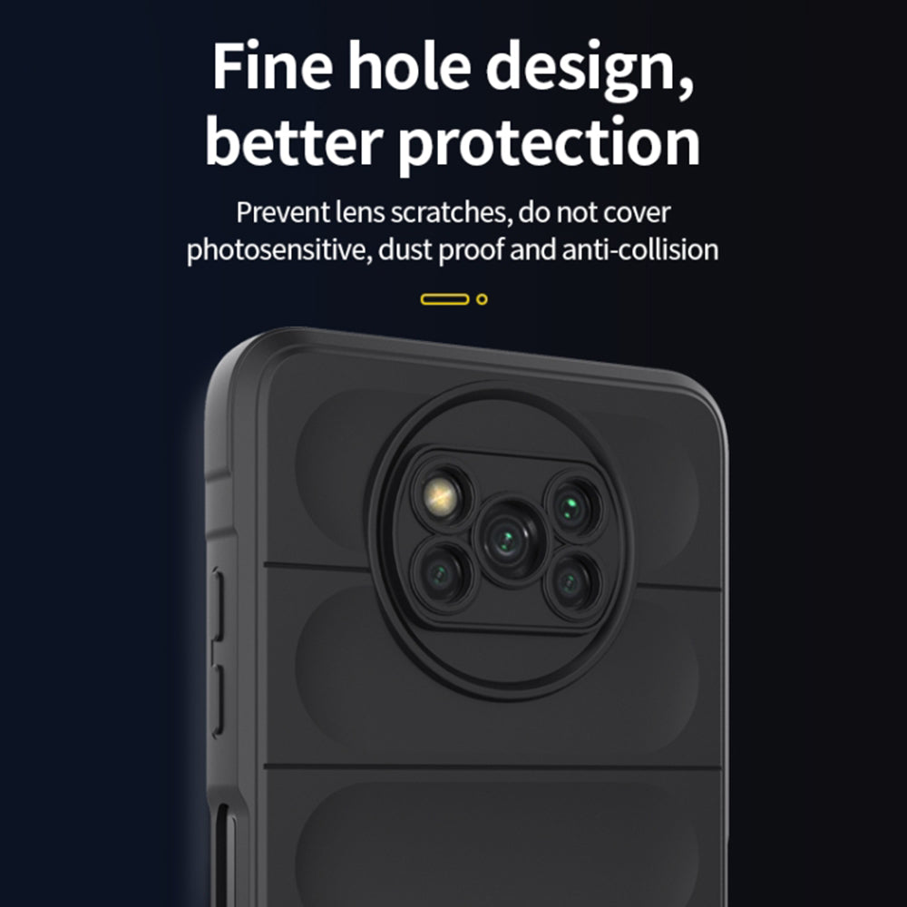 Funda para Xiaomi Poco X3 Pro / X3 NFC / X3, Techsuit, Magic Shield, Negra