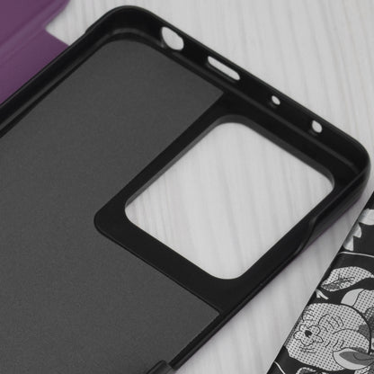 Funda para Xiaomi Poco X5 Pro / Redmi Note 12 Pro 5G, Techsuit, eFold, Morado