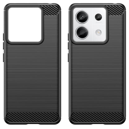 Funda para Xiaomi Poco X6 / Note 13 Pro 5G, Techsuit, Carbono, Negra