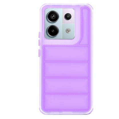 Funda para Xiaomi Poco X6 / Note 13 Pro 5G, Techsuit, Wave Shield, Morado