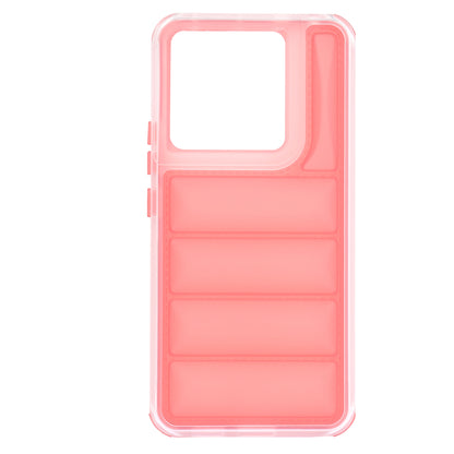 Funda para Xiaomi Poco X6 / Note 13 Pro 5G, Techsuit, Wave Shield, Roja