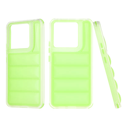 Funda para Xiaomi Poco X6 / Note 13 Pro 5G, Techsuit, Wave Shield, Verde