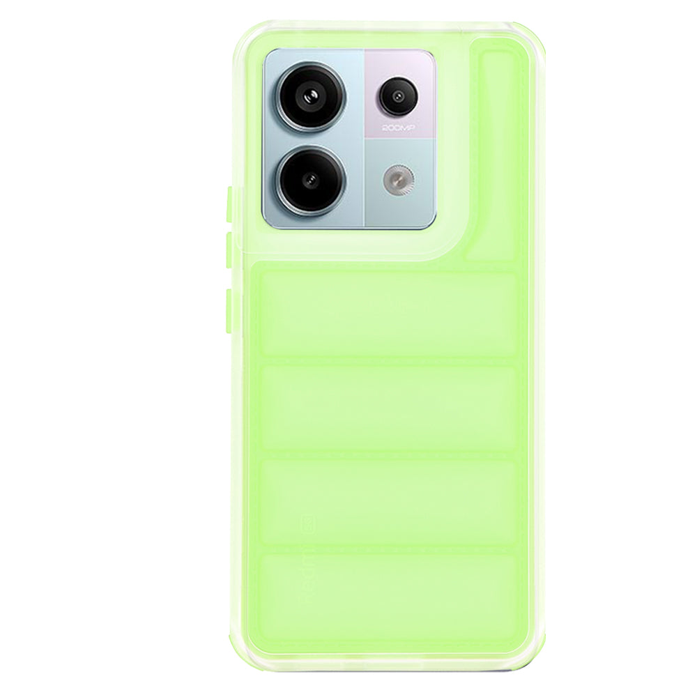 Funda para Xiaomi Poco X6 / Note 13 Pro 5G, Techsuit, Wave Shield, Verde
