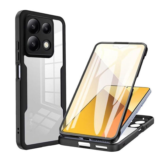 Funda para Xiaomi Poco X6 Pro, Techsuit, ColorVerse 360, Negra