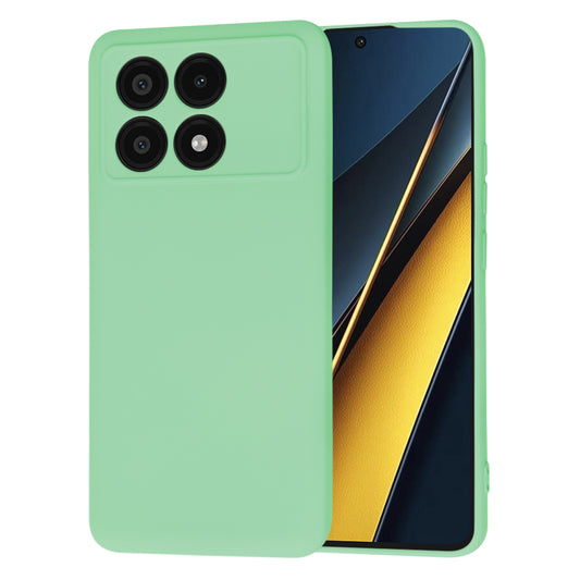 Funda para Xiaomi Poco X6 Pro, Techsuit, SoftFlex, Verde Claro