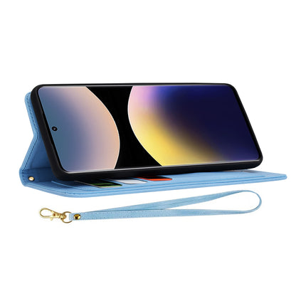 Funda para Xiaomi Poco X7 / Note 14 Pro 5G, Techsuit, FlipCraft, Azul