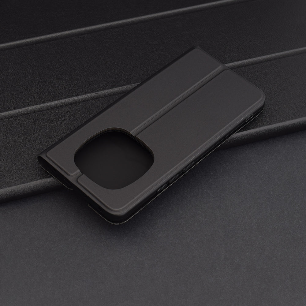Funda para Xiaomi Poco X7 / Note 14 Pro 5G, Techsuit, Magskin Book, Negra