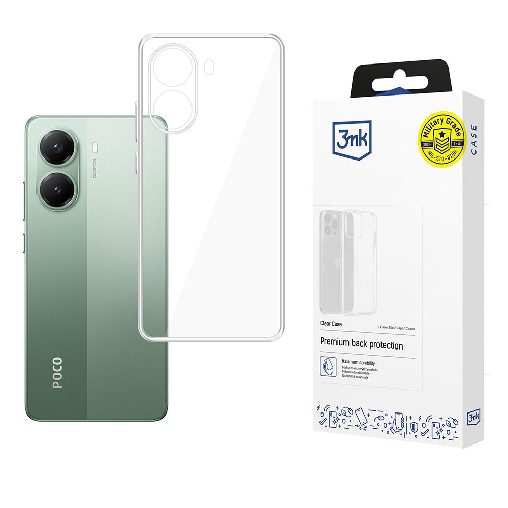 Funda para Xiaomi Poco X7 Pro, 3MK, Clear, Transparente