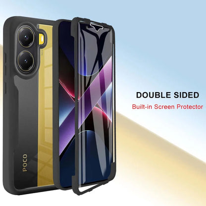 Funda para Xiaomi Poco X7 Pro, Techsuit, ColorVerse 360, Morado