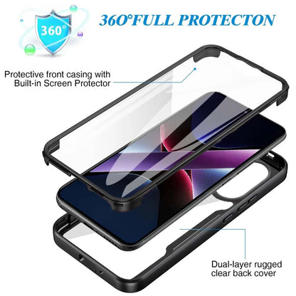 Funda para Xiaomi Poco X7 Pro, Techsuit, ColorVerse 360, Morado
