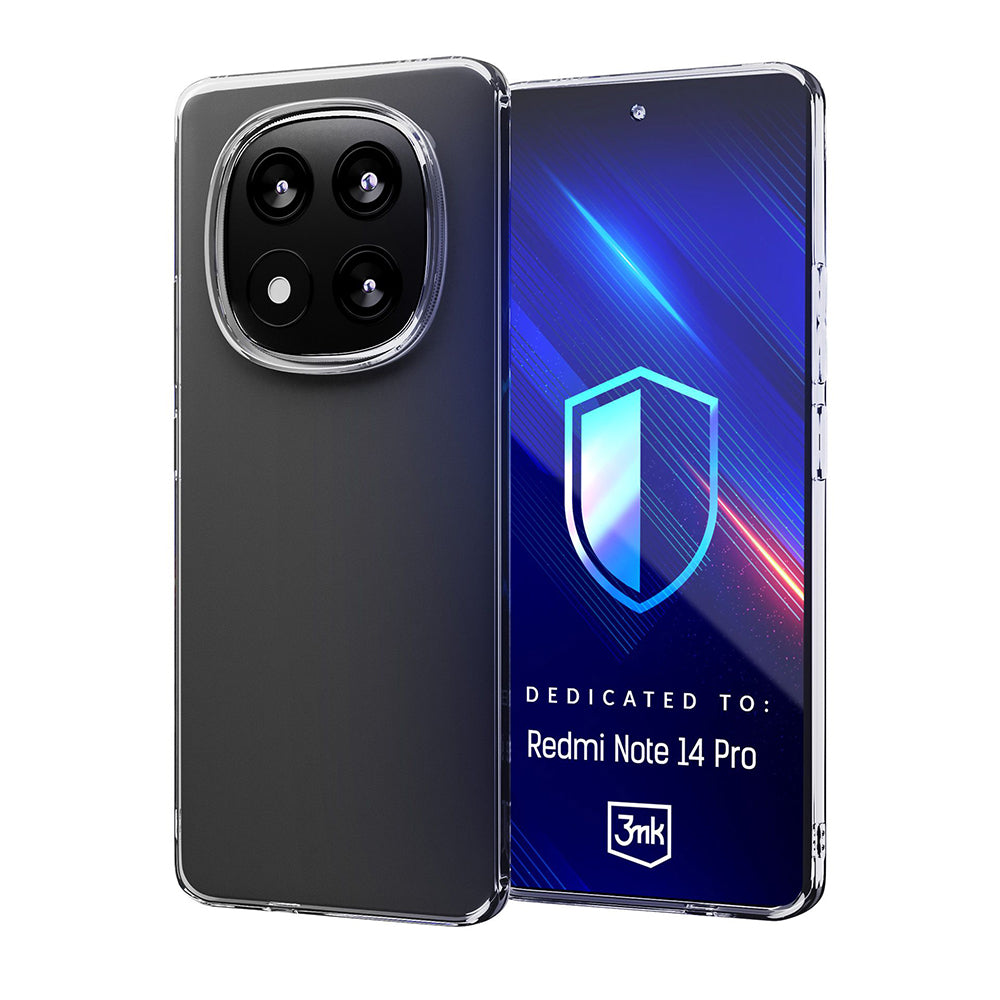 Funda para Xiaomi Poco X7 / Redmi Note 14 Pro 5G, 3MK, Clear, Transparente