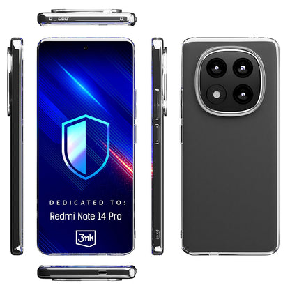 Funda para Xiaomi Poco X7 / Redmi Note 14 Pro 5G, 3MK, Clear, Transparente