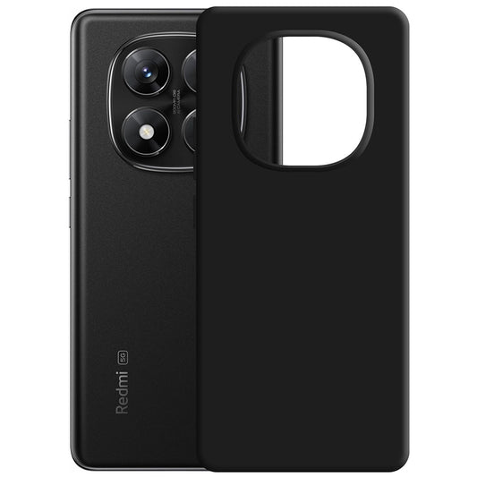 Funda para Xiaomi Poco X7 / Redmi Note 14 Pro 5G, 3MK, Negra Mate