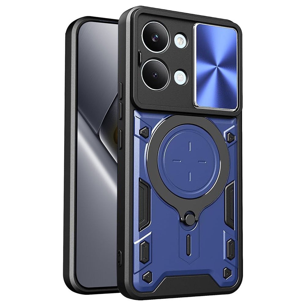 Funda para Xiaomi Poco X8 Pro Max, Techsuit, CamGuard Pro, Azul
