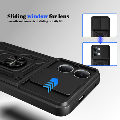 Funda para Xiaomi Poco X8 Pro Max, Techsuit, CamShield, Negra