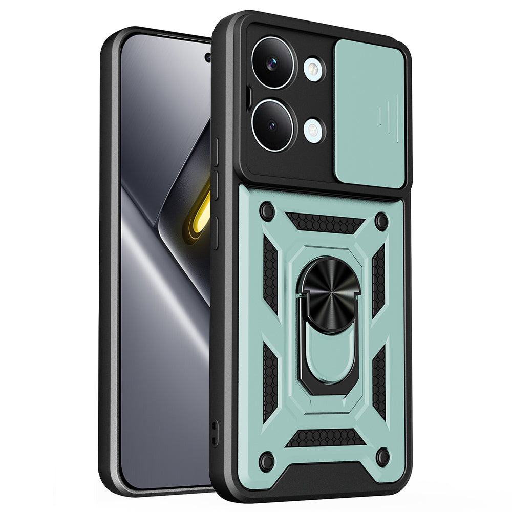 Funda para Xiaomi Poco X8 Pro Max, Techsuit, CamShield, Verde