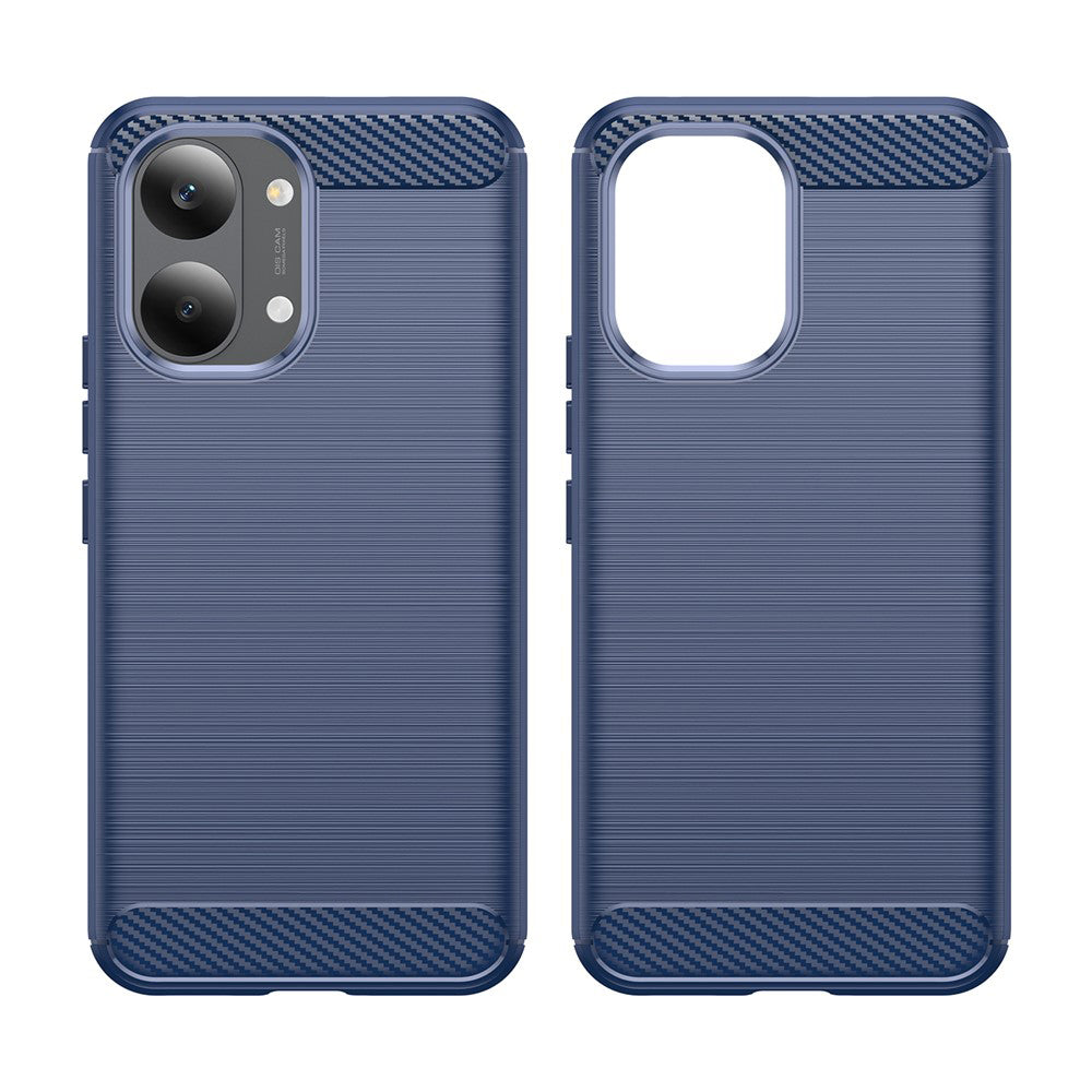 Funda para Xiaomi Poco X8 Pro Max, Techsuit, Carbono, Azul
