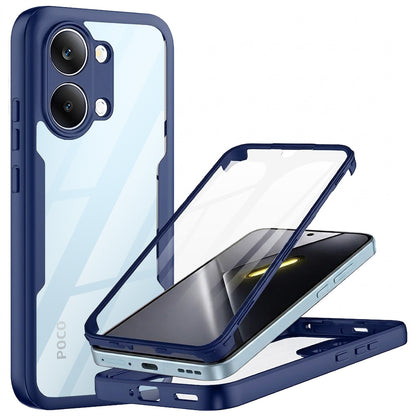 Funda para Xiaomi Poco X8 Pro Max, Techsuit, ColorVerse 360, Azul