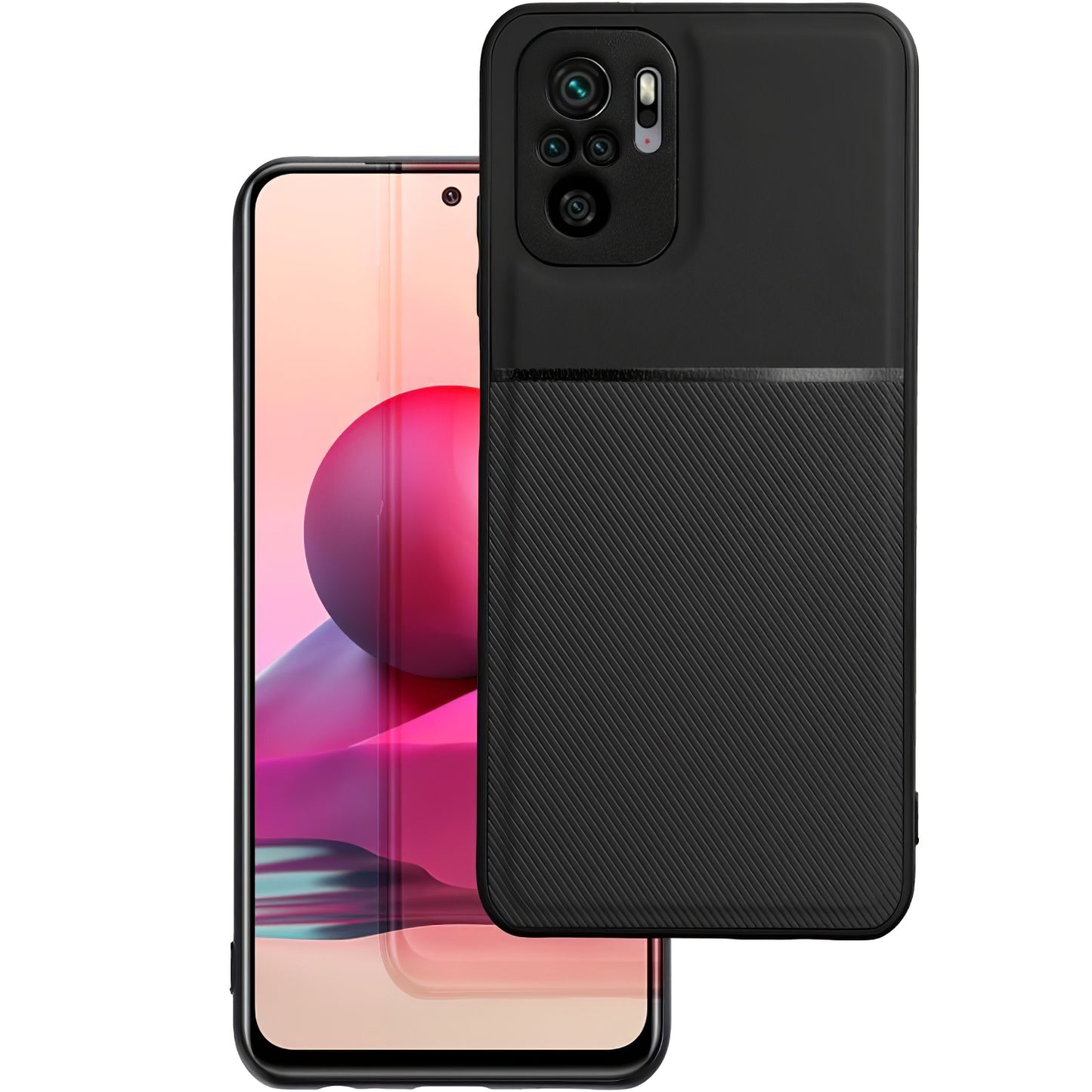 Funda para Xiaomi Redmi Note 10 Pro Max / Note 10 Pro, OEM, Noble, Negra