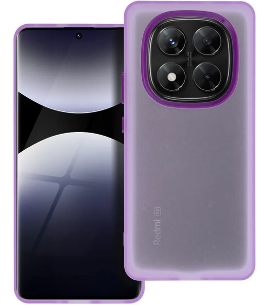 Funda para Xiaomi Redmi Note 14 Pro 5G, OEM, Sappy, Morado