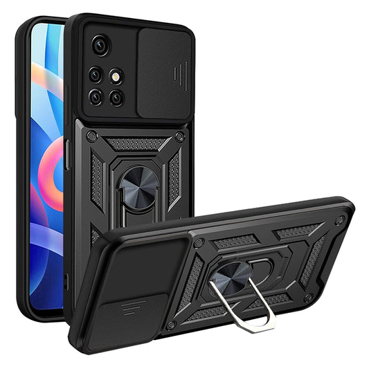 Funda para Xiaomi Redmi 10 2022 / 10 (2021), Techsuit, CamShield, Negra