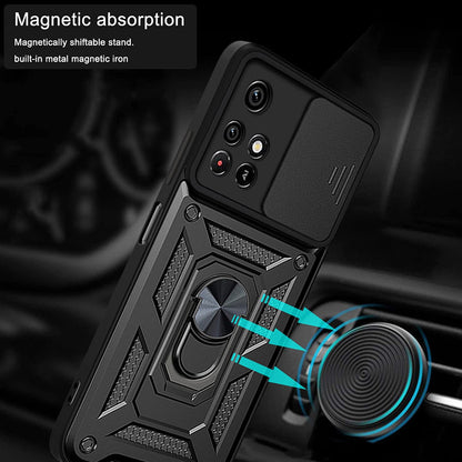 Funda para Xiaomi Redmi 10 2022 / 10 (2021), Techsuit, CamShield, Negra