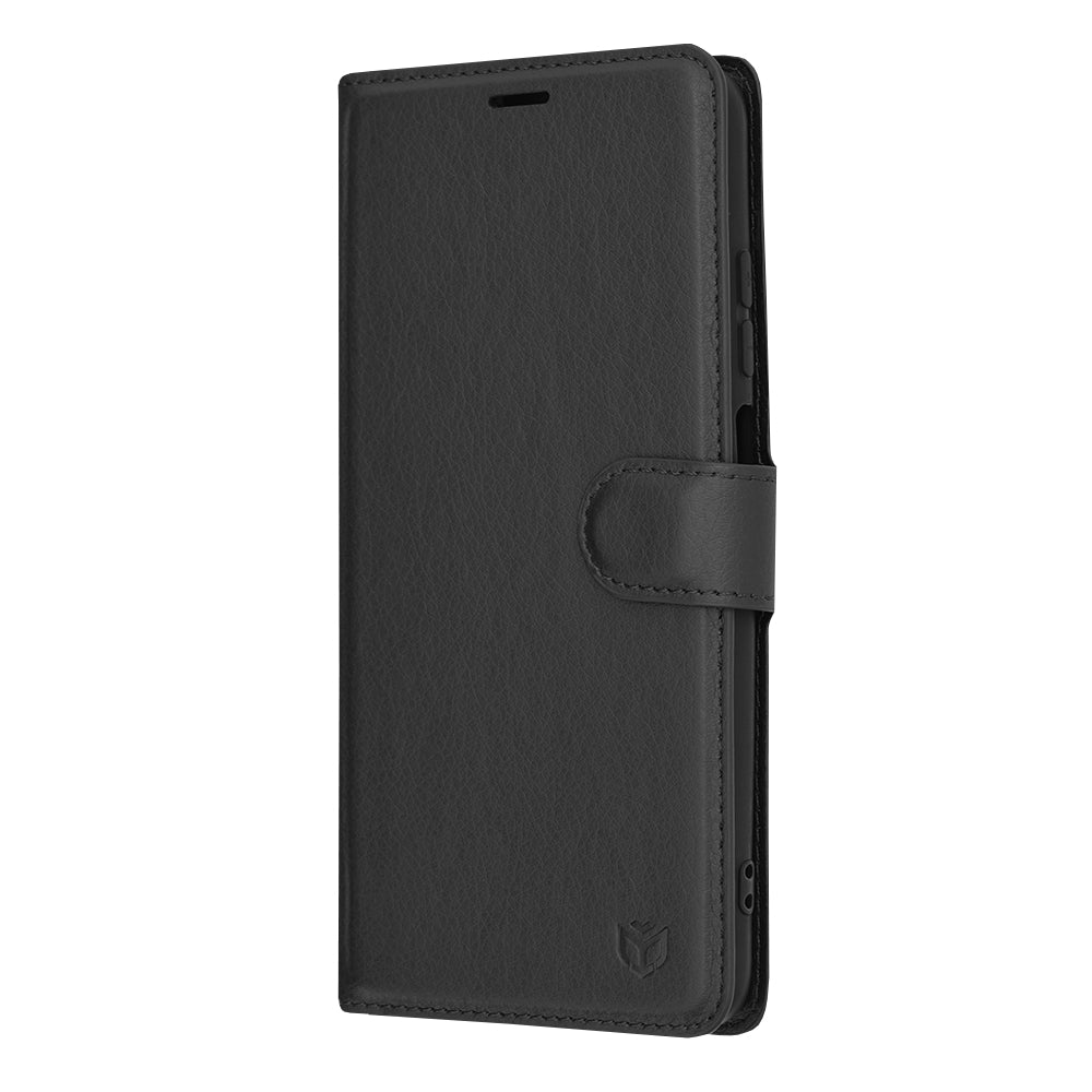 Funda para Xiaomi Redmi 10 2022 / 10 (2021), Techsuit, Leather Folio, Negra