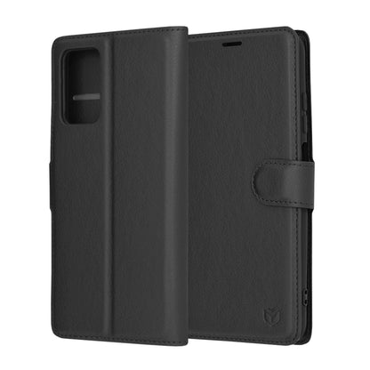Funda para Xiaomi Redmi 10 2022 / 10 (2021), Techsuit, Leather Folio, Negra