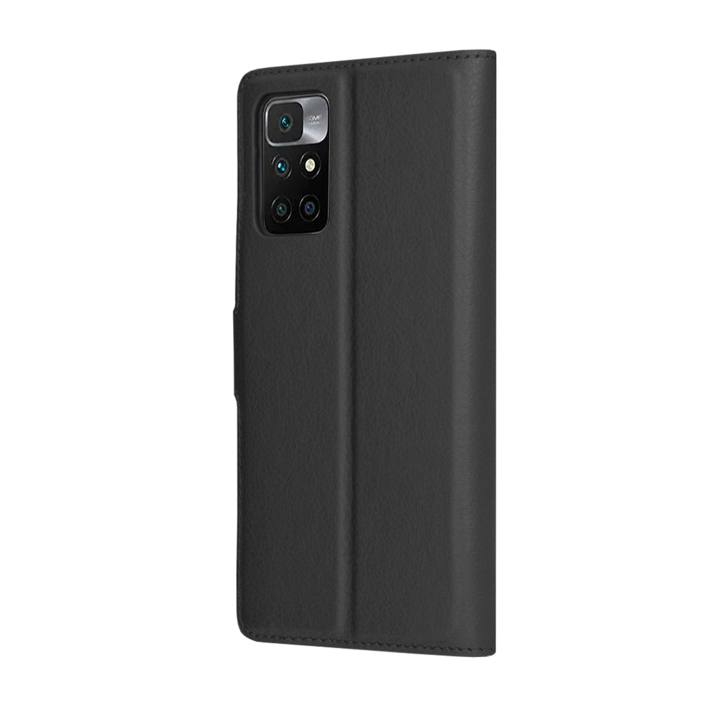 Funda para Xiaomi Redmi 10 2022 / 10 (2021), Techsuit, Leather Folio, Negra