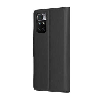 Funda para Xiaomi Redmi 10 2022 / 10 (2021), Techsuit, Leather Folio, Negra