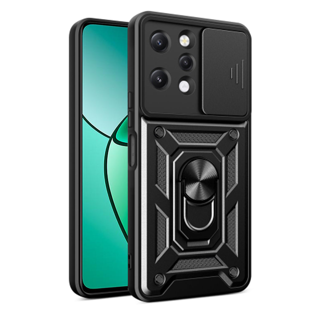 Case for Xiaomi Redmi 12 5G / 12, Techsuit, CamShield, Black