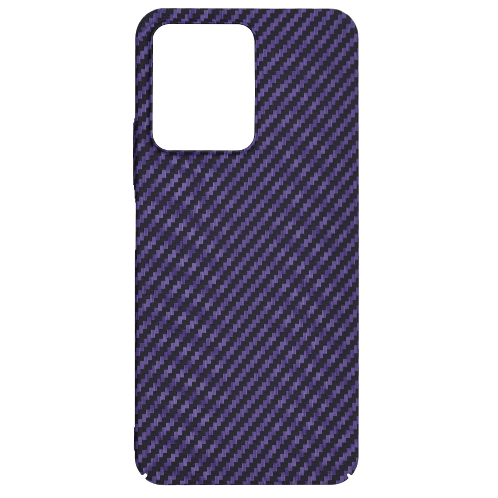 Funda para Xiaomi Redmi 13C 5G / 13C / Poco C65, Techsuit, Carbonite FiberShell, Morado