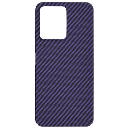 Funda para Xiaomi Redmi 13C 5G / 13C / Poco C65, Techsuit, Carbonite FiberShell, Morado