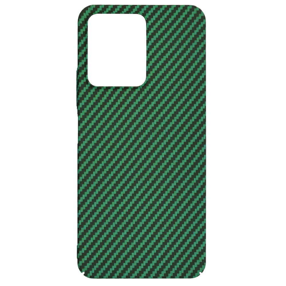Funda para Xiaomi Redmi 13C 5G / 13C / Poco C65, Techsuit, Carbonite FiberShell, Verde