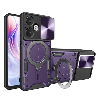 Funda para Xiaomi Redmi 13C 5G, Techsuit, CamGuard Pro, Morado
