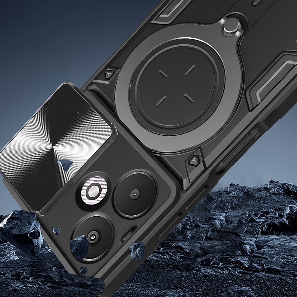 Funda para Xiaomi Redmi 13C 5G, Techsuit, CamGuard Pro, Negra