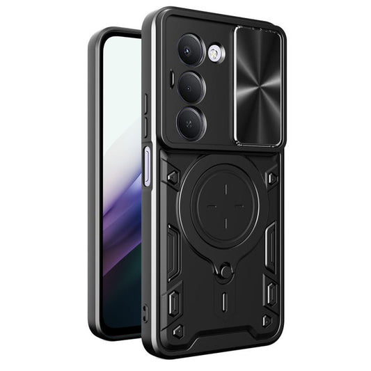 Funda para Xiaomi Redmi 15 5G / 15 4G, Techsuit, CamGuard Pro, Negra