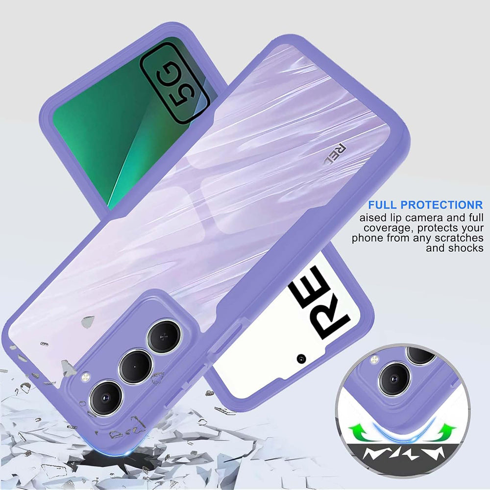 Funda para Xiaomi Redmi 15 5G / 15 4G, Techsuit, ColorVerse 360, Morado