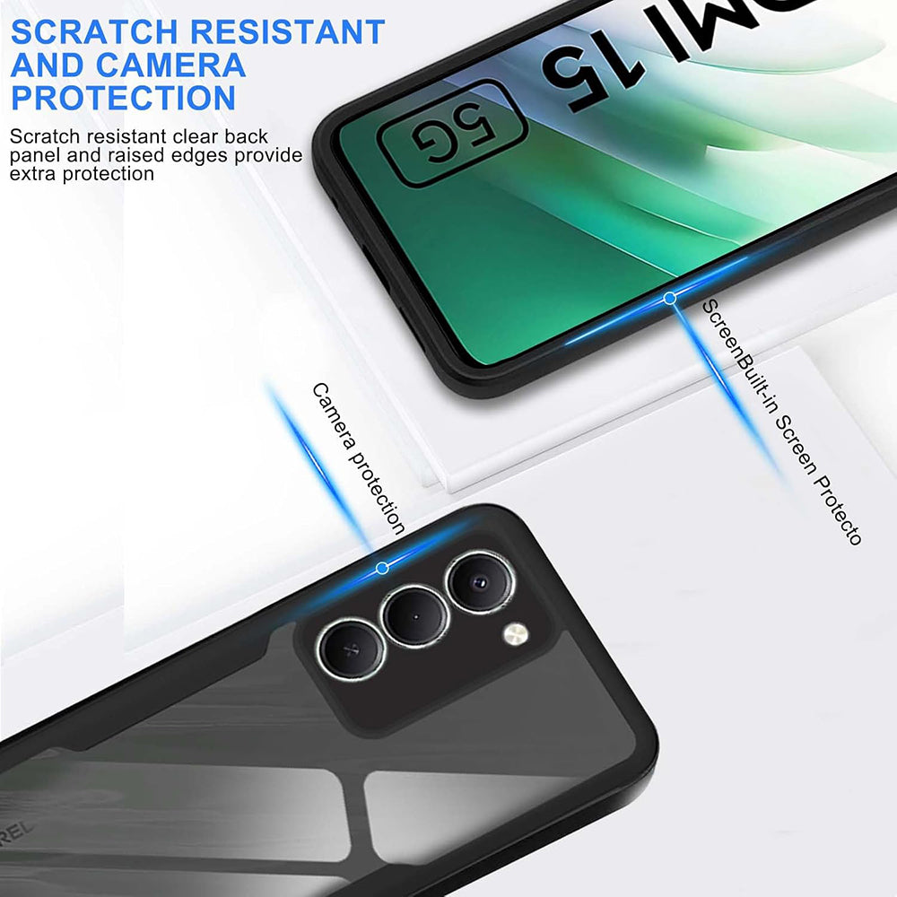 Funda para Xiaomi Redmi 15 5G / 15 4G, Techsuit, ColorVerse 360, Negra