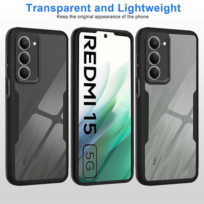 Funda para Xiaomi Redmi 15 5G / 15 4G, Techsuit, ColorVerse 360, Negra