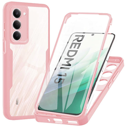 Funda para Xiaomi Redmi 15 5G / 15 4G, Techsuit, ColorVerse 360, Rosa