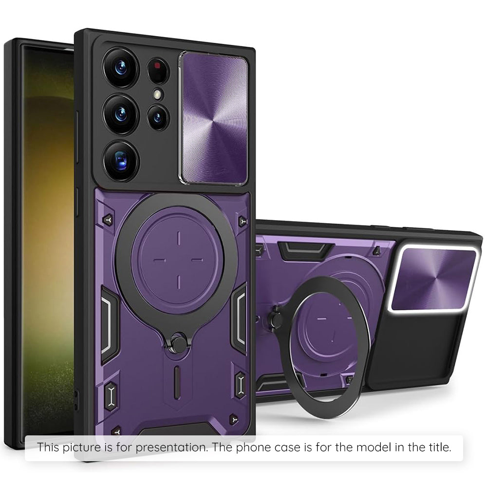 Funda para Xiaomi Redmi 15C 5G / 15C 4G, Techsuit, CamGuard Pro, Morado